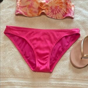 Ribbed Bikini Bottom, Sz M, EUC
